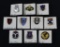 10 US Army Infantry Division Pins (JAA)