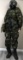 CBRN Uniform Complete US Army with Woodland Pattern with Gas Mask (JAA)