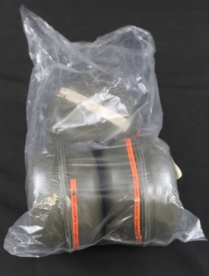 Three Nato Standard Gas Mask Cannisters