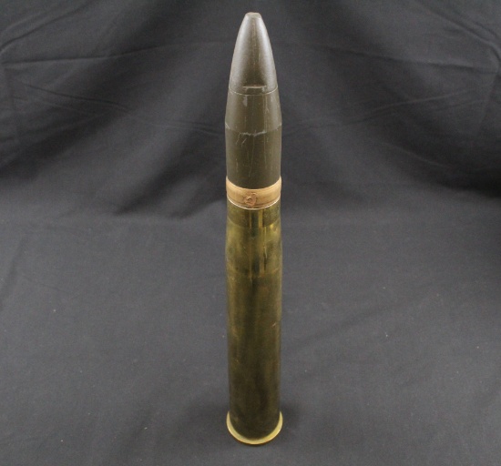 Inert US Military 40mm Bofors Round (FMI)