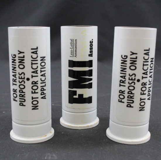Inert Three FMI Less-lethal 37mm Cases (FMI)