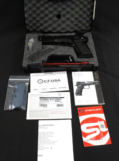 CZ/ CZ-USA CZ-75 SP-01 9x19mm Semi-Automatic Pistol FFL Required SN: B163352 (BMJ)