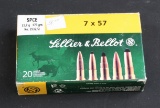 20 Rounds of 173 gr 7x57mm Mauser (JAA)