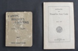 Two WW1 Era Culinary Specialist Manuals (CRK)