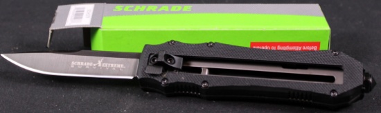 NIB Schrade Spring-Assisted Pocket Knife (SNR)
