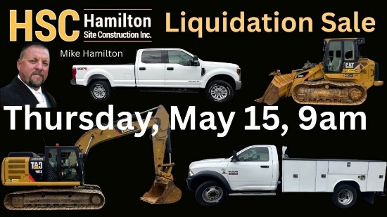 Hamilton Site Construction Complete Liquidation Sa