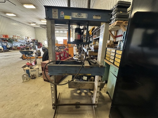 OTC Hydraulic 20 Ton Press 1824