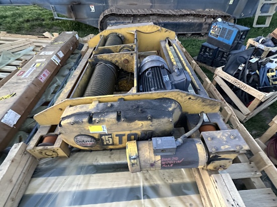 Detroit 15 Ton Crane Hoist