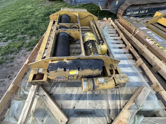 Detroit 15 Ton Crane Hoist