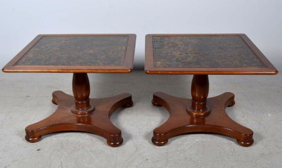 Pair of Empire Style Side Tables