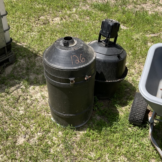 (2) Deer Feeders