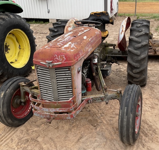 Massey 135 with Shredder
