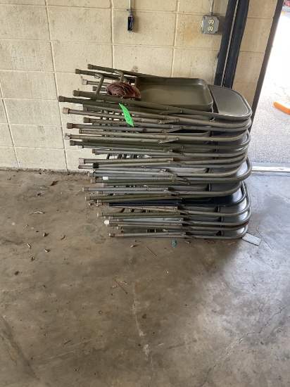 Metal chairs
