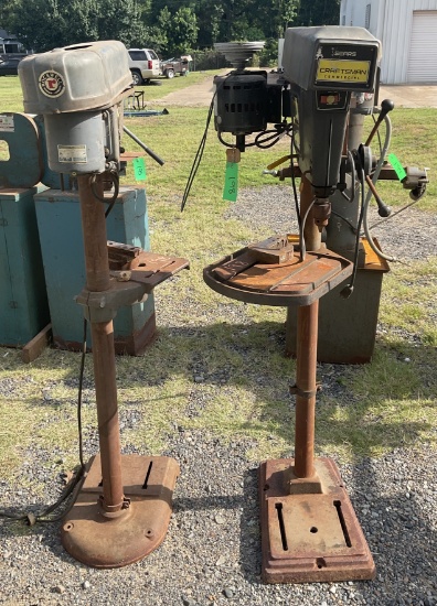 Two drill presses