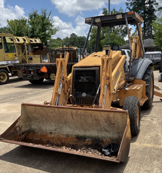 Case backhoe