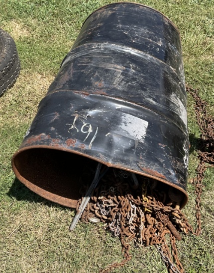 Barrel of chains