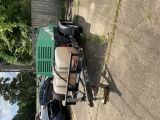 Sand blasting trailer