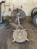 Fan and washer