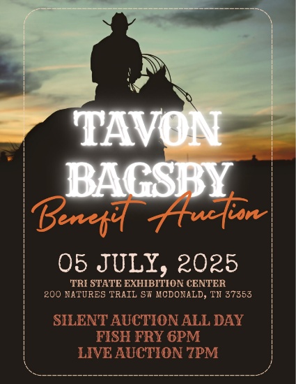 TAVON BAGSBY BENEFIT AUCTION