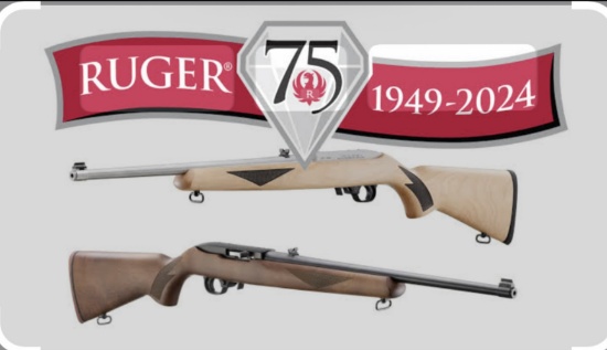Ruger 10/22 75th Anniversary 22 LR
