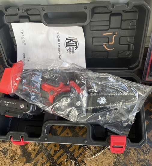 6 inch cordless chain saw
