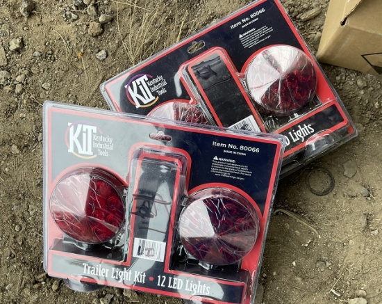 Two sets LED trailer light kit