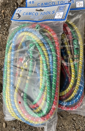 Two packs of bungee cord