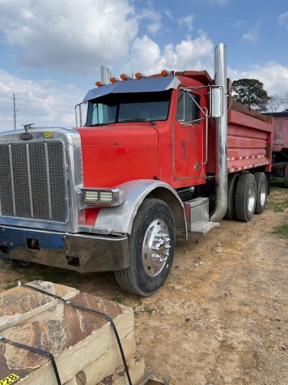 Peterbilt Dump Truck With Pup Trailer