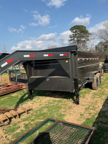 New Gooseneck Dump Trailer