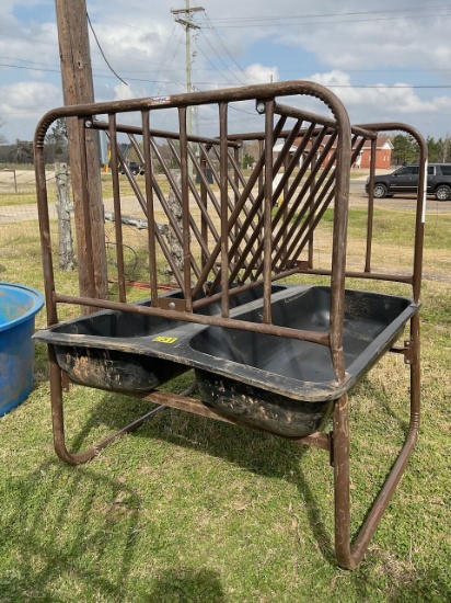 Double Priefert Feeder