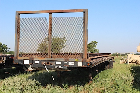 45 ft float deck trailer