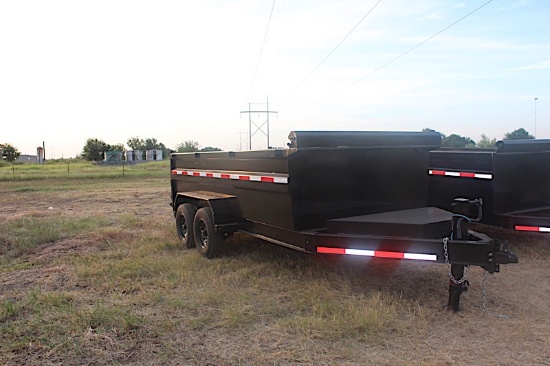 2026 14ft dump trailer bumper pull