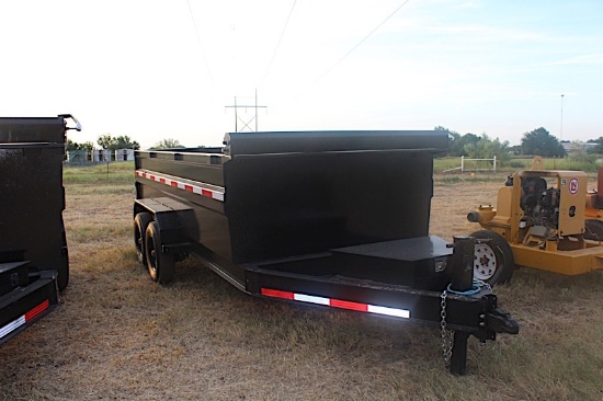 2026 14ft dump trailer bumper pull