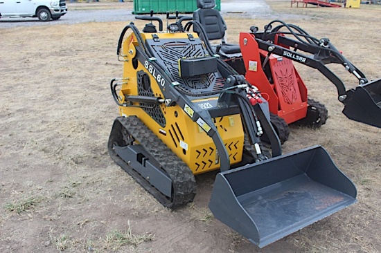 Stand on mini skid steer