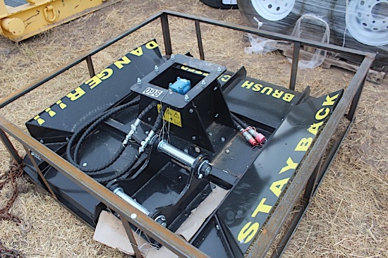 excavator mower