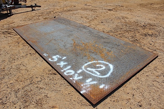5'x10'x1/4" Diamond Plate