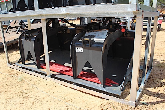Skidsteer Grapple Bucket