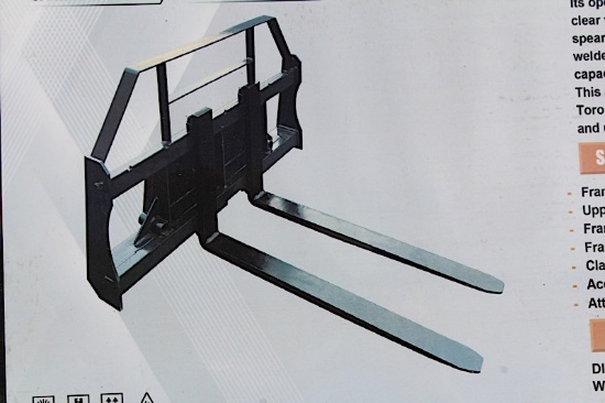 Mini Skidsteer Pallet Forks