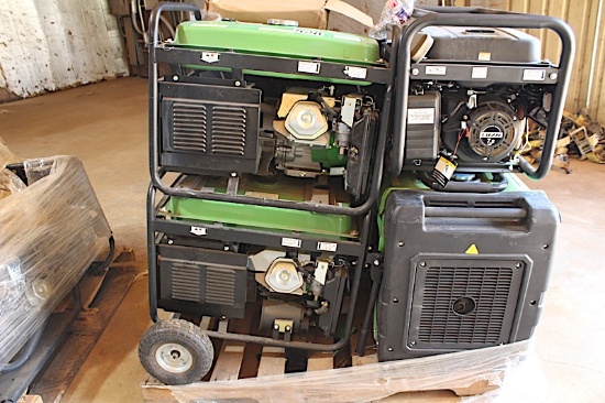 Pallet of new generators