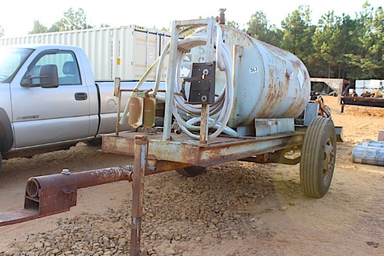 570 Gallon Fuel Tank on Trailer