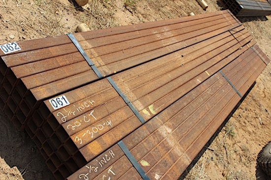 2 1/2" Square Tubing