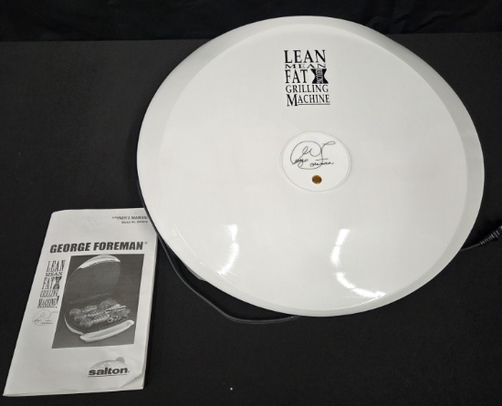 George Foreman Jumbo Lean Mean Grilling Machine Electric