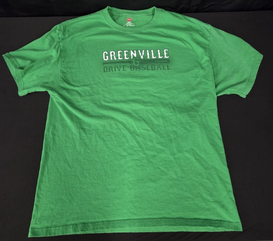 Greenville Drive Green Day 5 Year Celebration SGA Giveaway Shirt  Red Sox