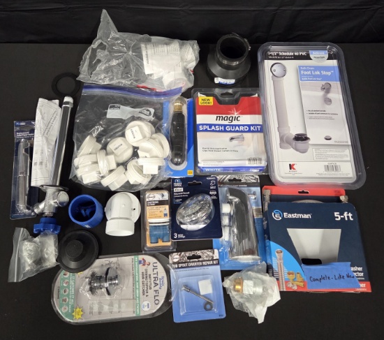 Miscellaneous Plumbing Lot Some New Some not