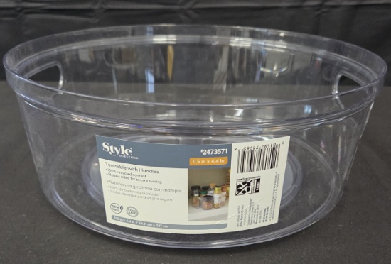Kitchen Turntable with Handles Style Selections.