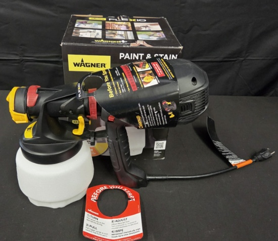 Wagner Paint and Stain Flexio 2500 Two Speed Handheld Sprayer Paint Sprayer