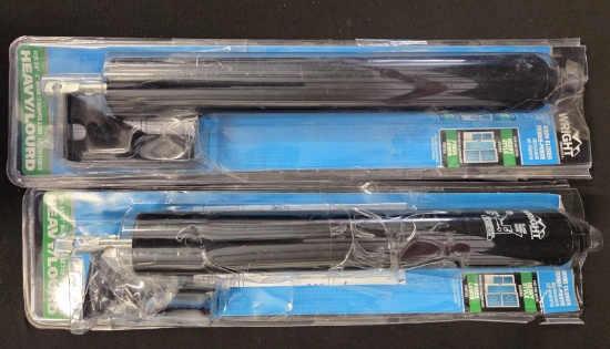 Lot of 2 Black Door Closer Closures Storm Door