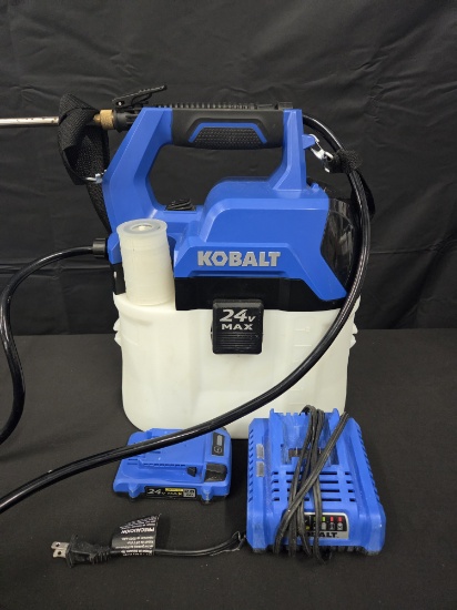 Kobalt 24V Max Sprayer with Battery and Charger