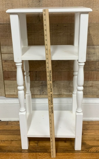 Wood Shelf Painted White