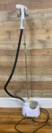 Portable Rolling Garment Stand And Steamer Home Touch